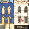 a couple of older storefronts on Queen Street West