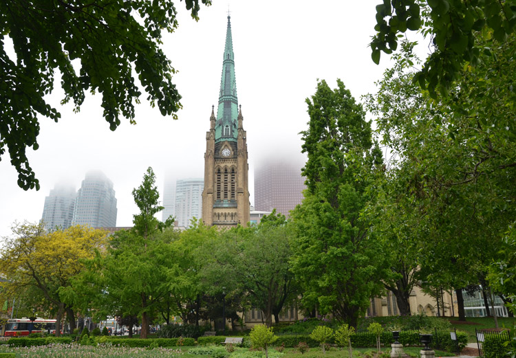 east side of St. James Cathedral